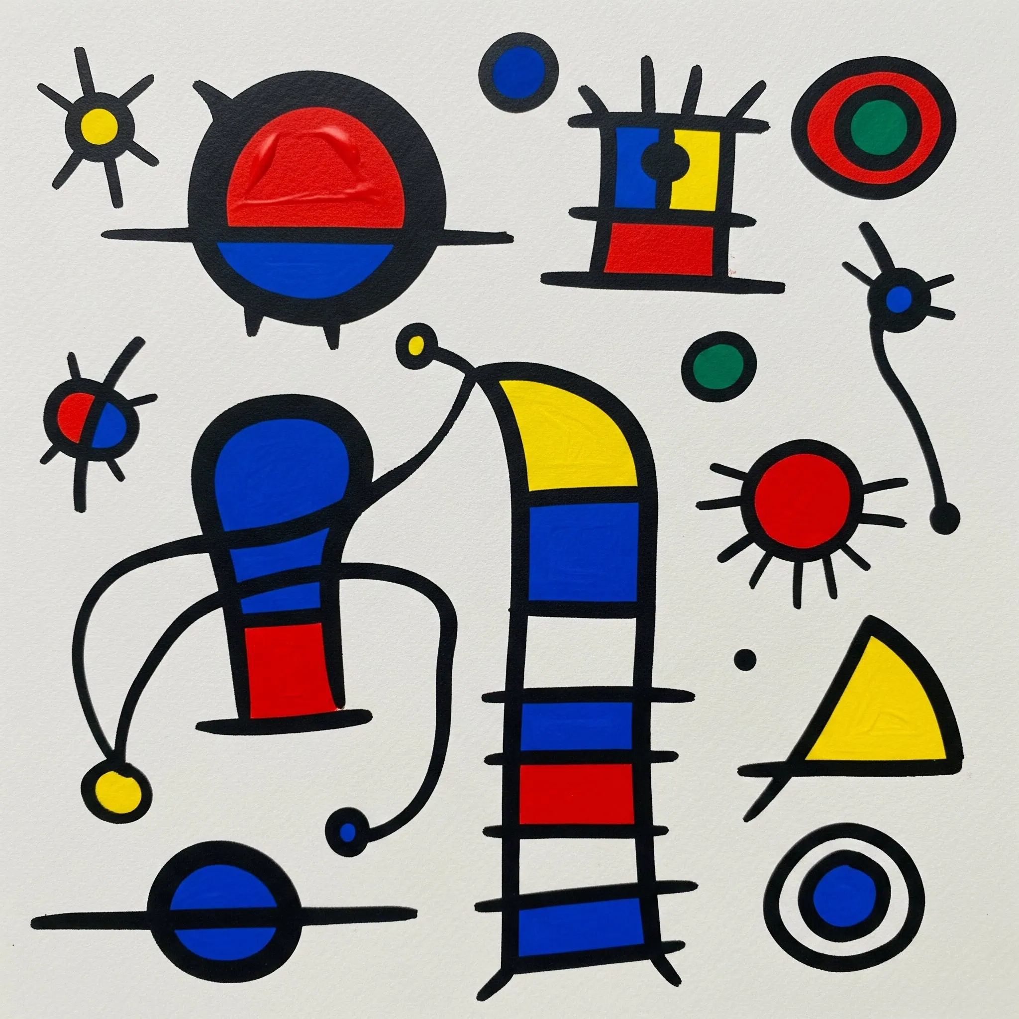 Aprende a pintar como Miro en 5 pasos