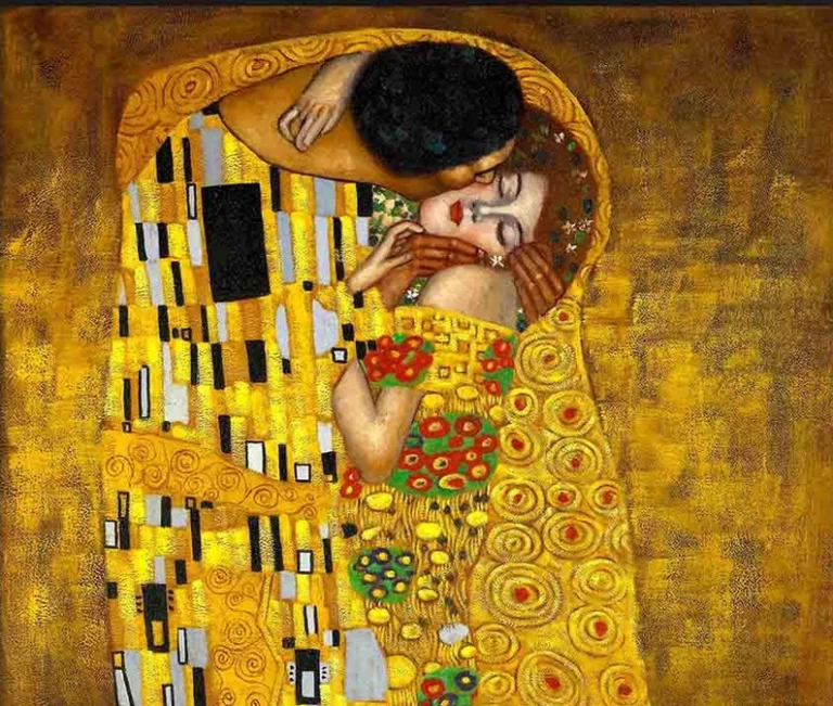 El Beso, Gustav Klimt
