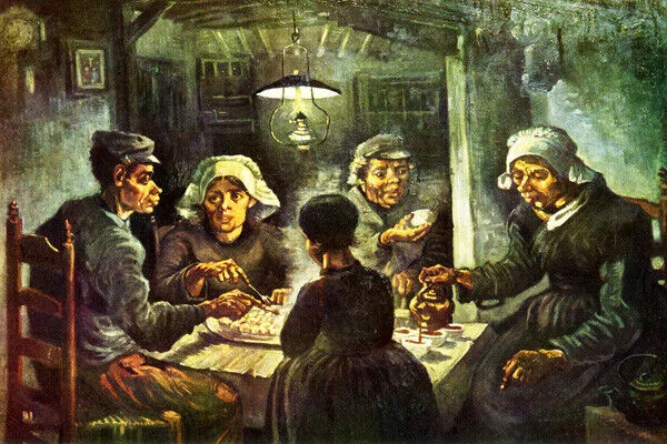 Los comedores de patatas, Van Gogh