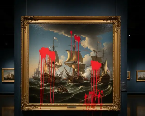 Vandalismo museo naval