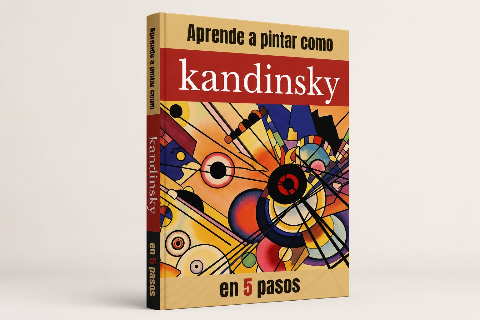 Libro Aprende a pintar como Kandinsky en 5 pasos