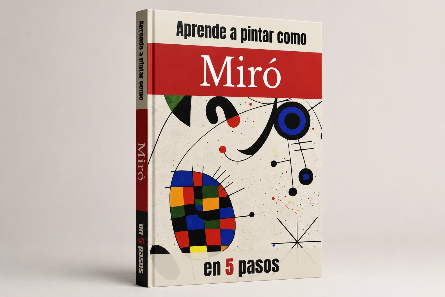 Libro Aprende a pintar como Miró en 5 pasos