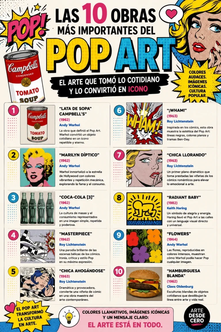 Las 10 obras mas importantes del PoP art