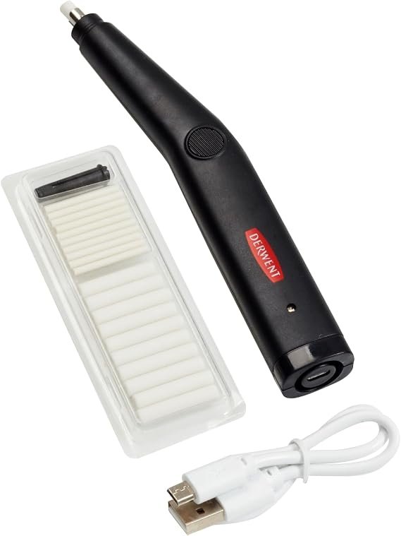Borrador eléctrico para dibujo